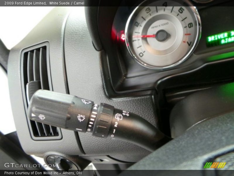 White Suede / Camel 2009 Ford Edge Limited
