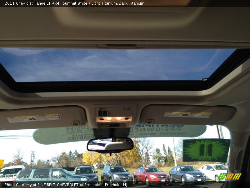 Summit White / Light Titanium/Dark Titanium 2011 Chevrolet Tahoe LT 4x4