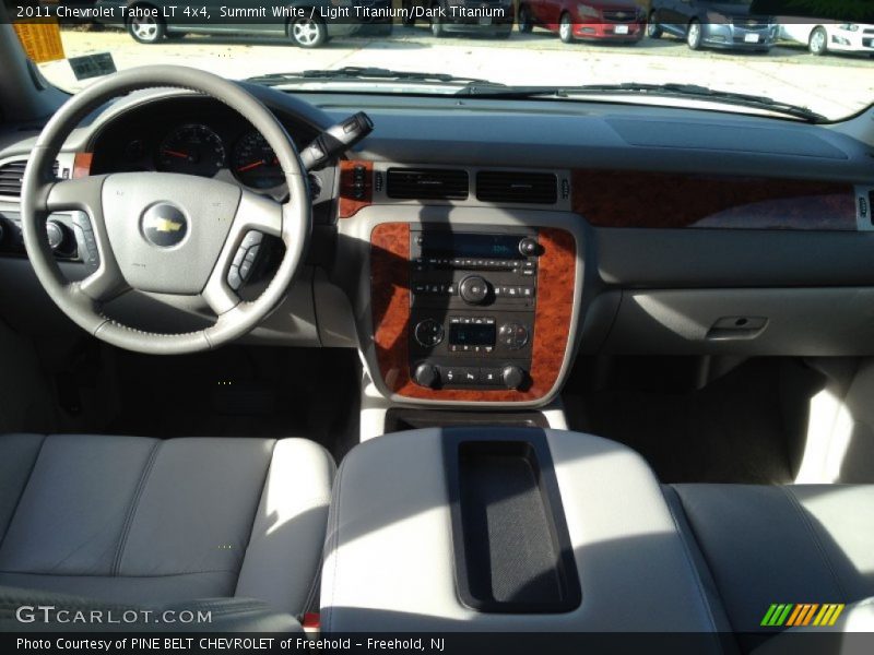Summit White / Light Titanium/Dark Titanium 2011 Chevrolet Tahoe LT 4x4
