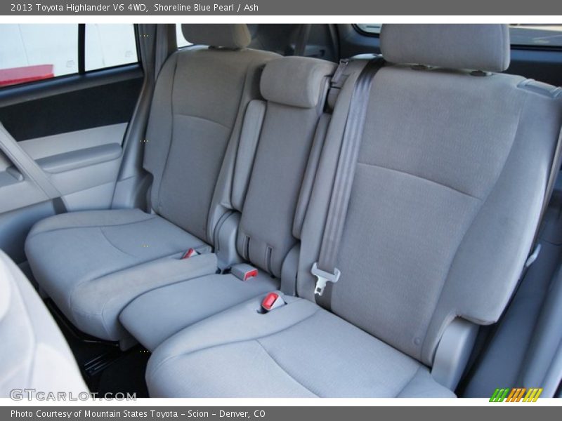 Shoreline Blue Pearl / Ash 2013 Toyota Highlander V6 4WD