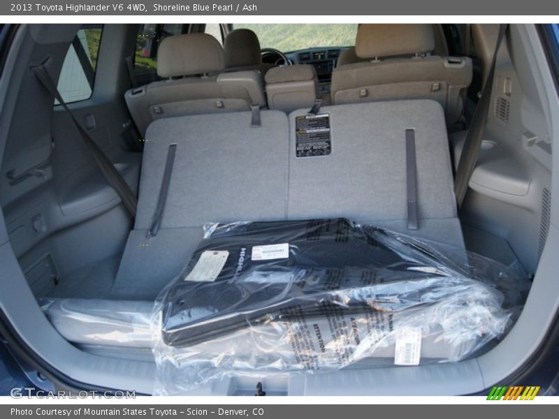 Shoreline Blue Pearl / Ash 2013 Toyota Highlander V6 4WD