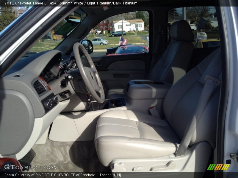 Summit White / Light Titanium/Dark Titanium 2011 Chevrolet Tahoe LT 4x4