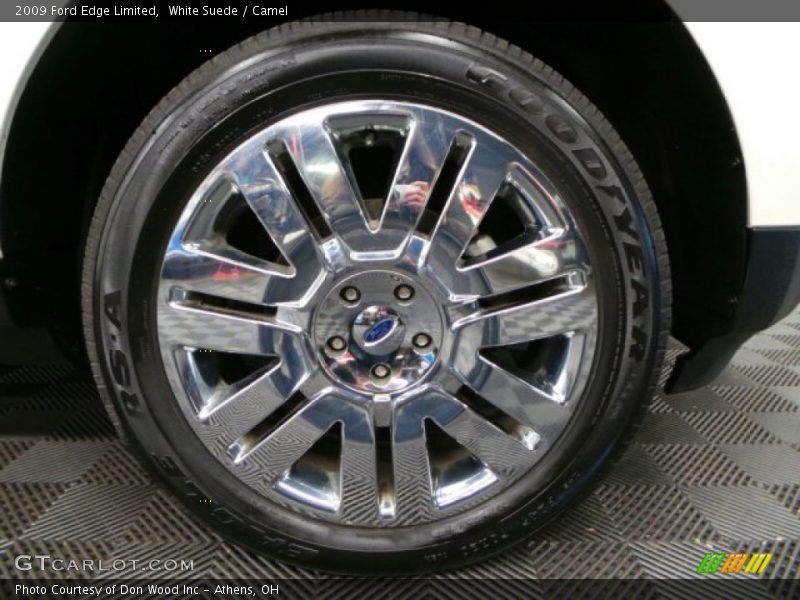 White Suede / Camel 2009 Ford Edge Limited