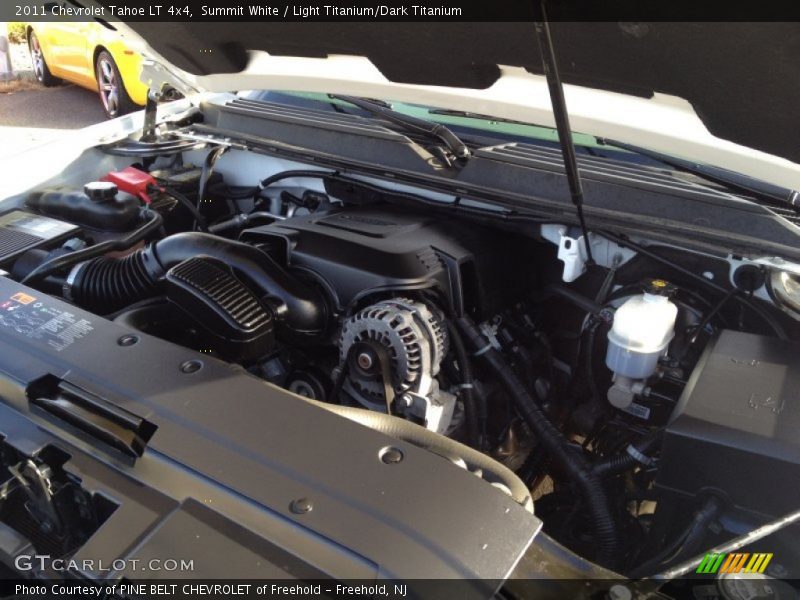 Summit White / Light Titanium/Dark Titanium 2011 Chevrolet Tahoe LT 4x4