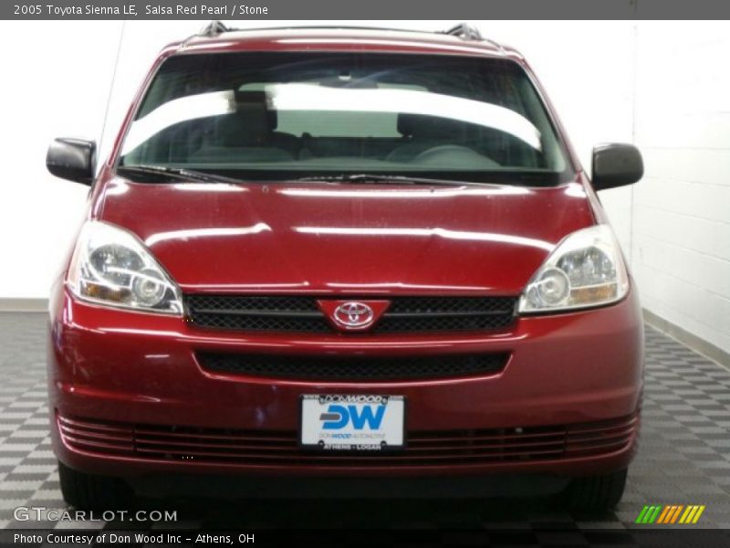 Salsa Red Pearl / Stone 2005 Toyota Sienna LE