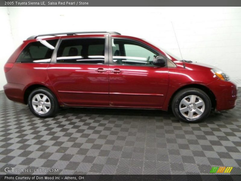 Salsa Red Pearl / Stone 2005 Toyota Sienna LE