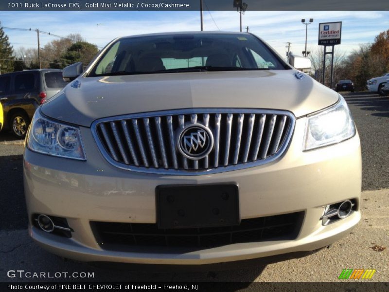 Gold Mist Metallic / Cocoa/Cashmere 2011 Buick LaCrosse CXS