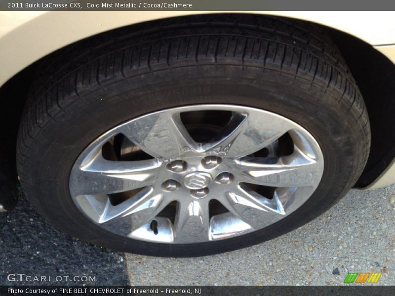 Gold Mist Metallic / Cocoa/Cashmere 2011 Buick LaCrosse CXS