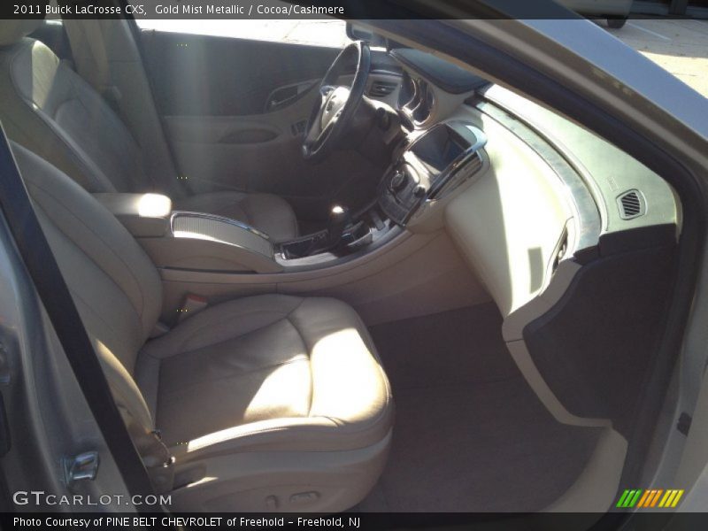 Gold Mist Metallic / Cocoa/Cashmere 2011 Buick LaCrosse CXS