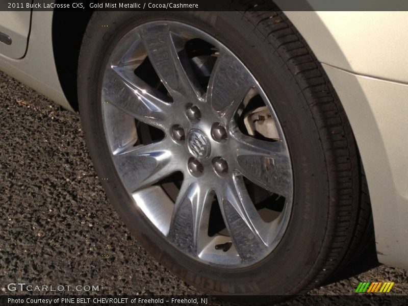 Gold Mist Metallic / Cocoa/Cashmere 2011 Buick LaCrosse CXS
