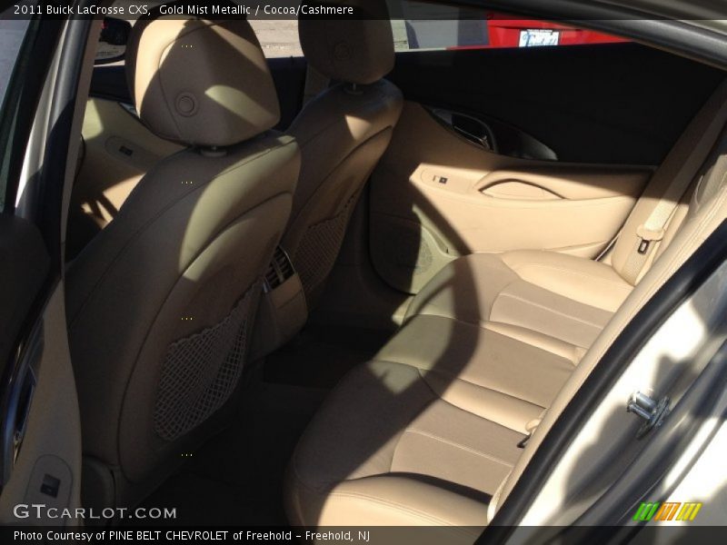 Gold Mist Metallic / Cocoa/Cashmere 2011 Buick LaCrosse CXS
