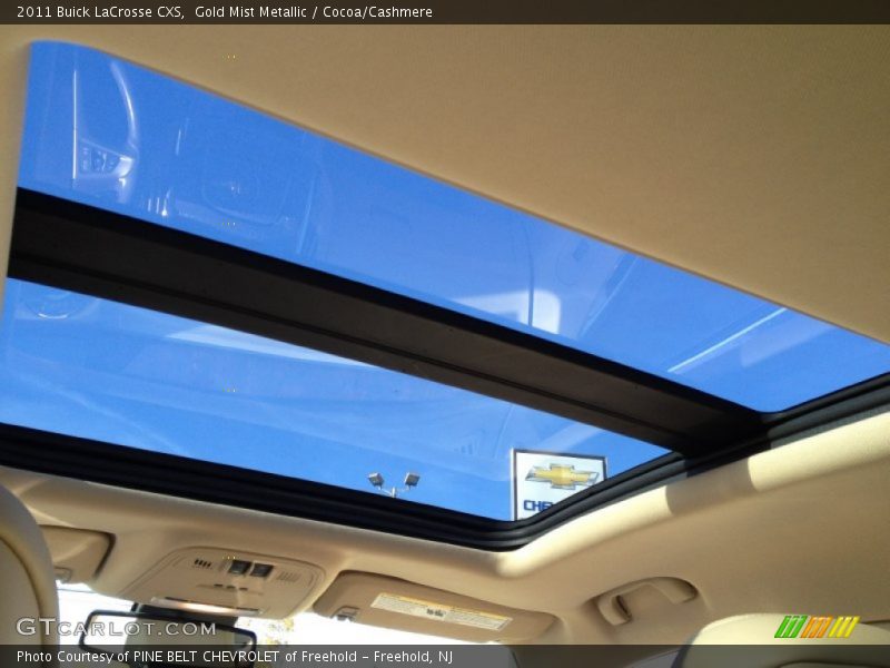 Gold Mist Metallic / Cocoa/Cashmere 2011 Buick LaCrosse CXS