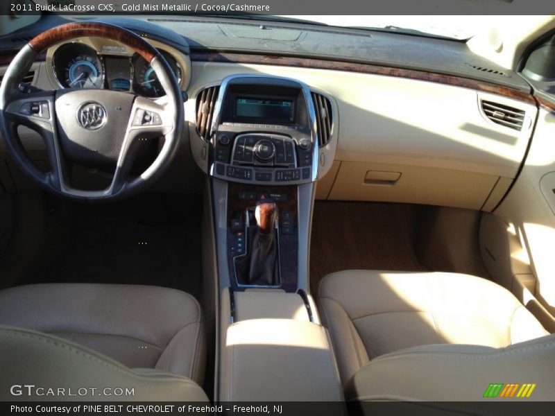 Gold Mist Metallic / Cocoa/Cashmere 2011 Buick LaCrosse CXS