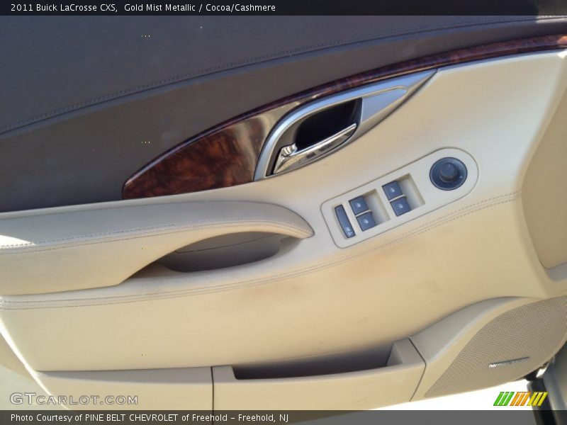 Gold Mist Metallic / Cocoa/Cashmere 2011 Buick LaCrosse CXS