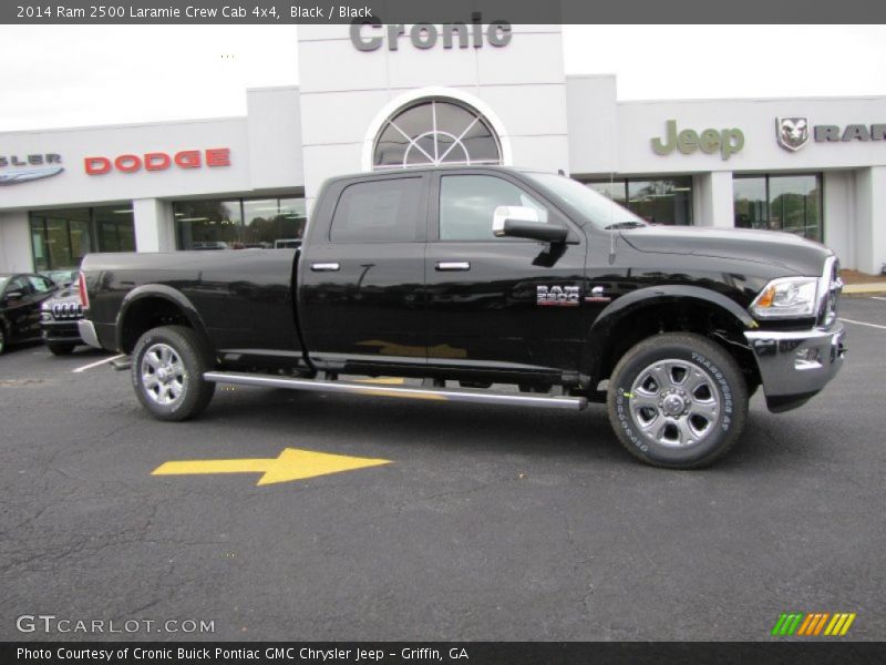 Black / Black 2014 Ram 2500 Laramie Crew Cab 4x4