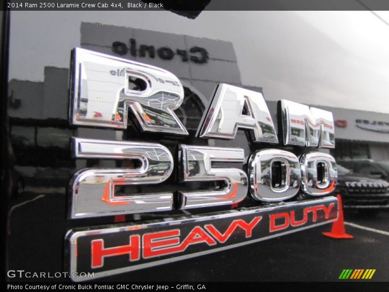 Black / Black 2014 Ram 2500 Laramie Crew Cab 4x4