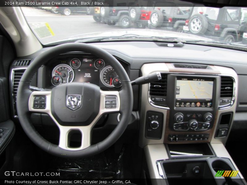 Black / Black 2014 Ram 2500 Laramie Crew Cab 4x4