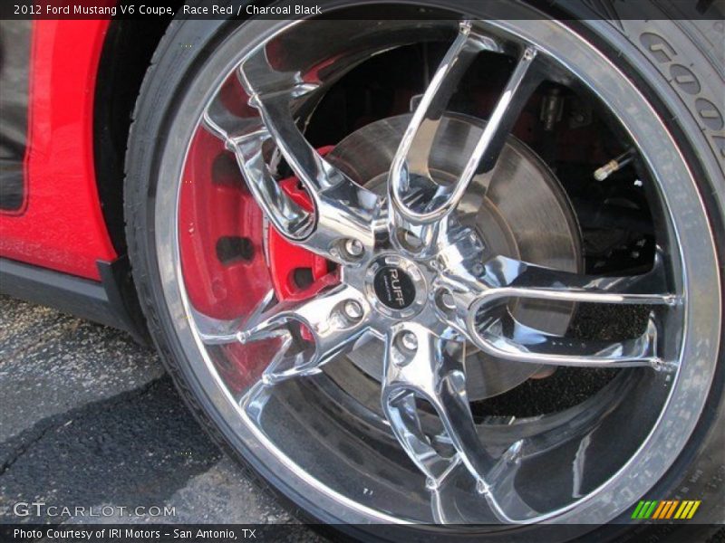 Race Red / Charcoal Black 2012 Ford Mustang V6 Coupe