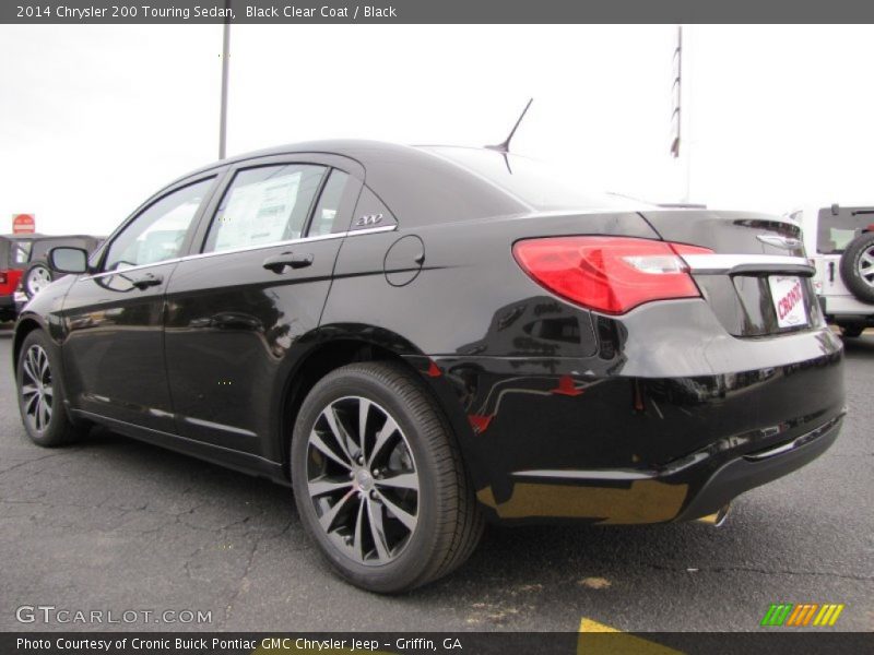 Black Clear Coat / Black 2014 Chrysler 200 Touring Sedan