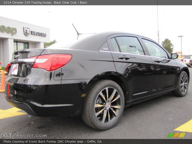 Black Clear Coat / Black 2014 Chrysler 200 Touring Sedan