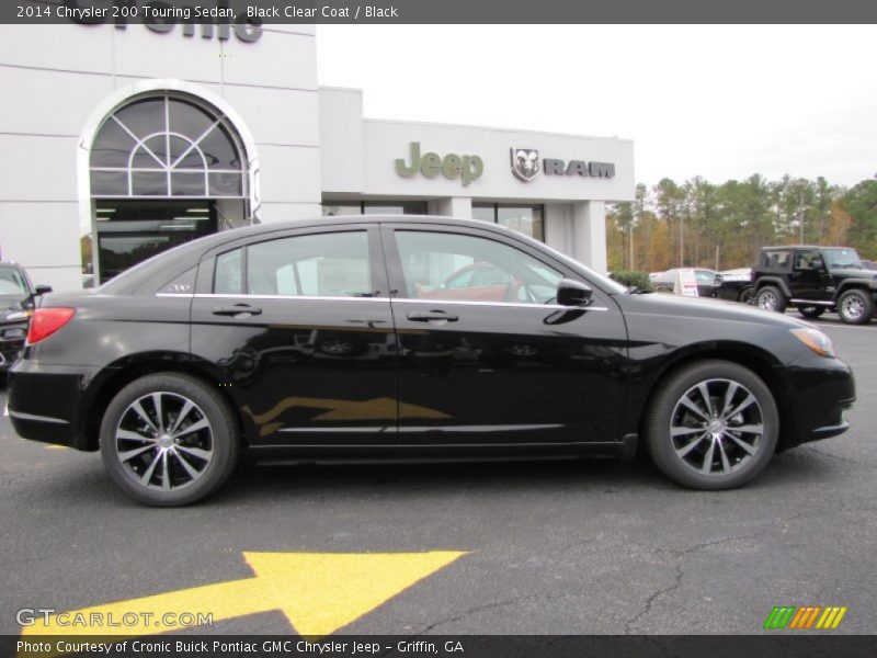 Black Clear Coat / Black 2014 Chrysler 200 Touring Sedan