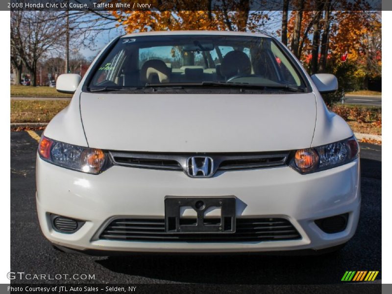 Taffeta White / Ivory 2008 Honda Civic LX Coupe