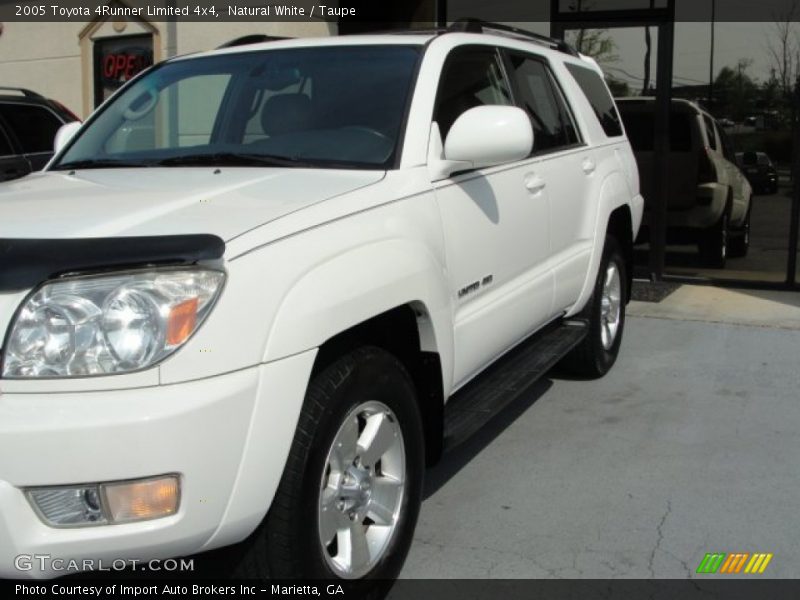 Natural White / Taupe 2005 Toyota 4Runner Limited 4x4