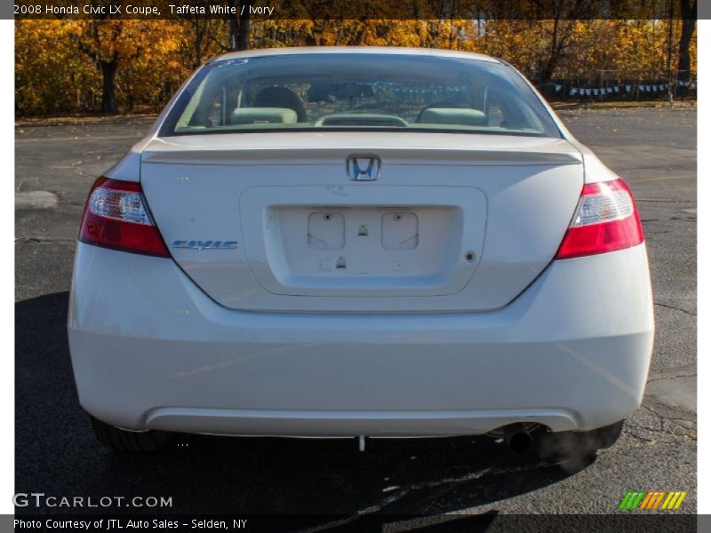 Taffeta White / Ivory 2008 Honda Civic LX Coupe