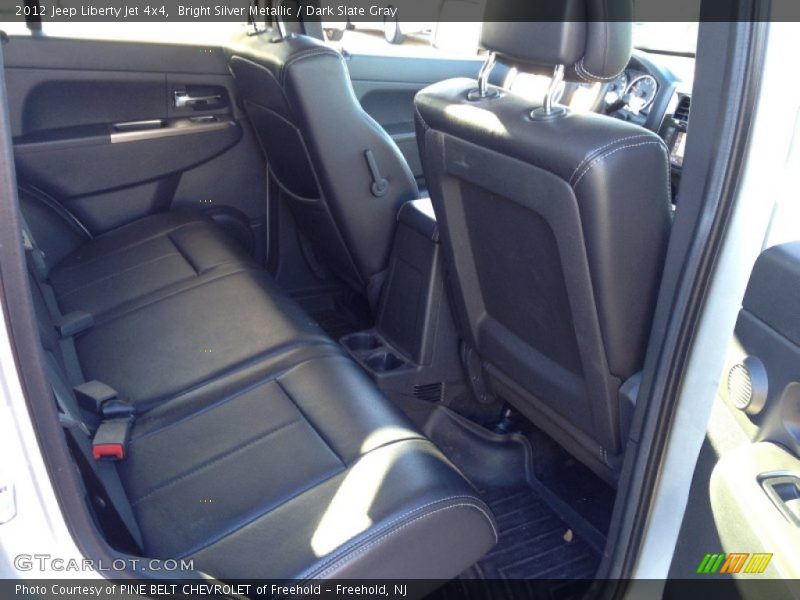 Bright Silver Metallic / Dark Slate Gray 2012 Jeep Liberty Jet 4x4