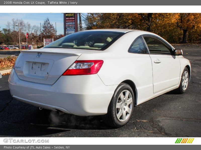 Taffeta White / Ivory 2008 Honda Civic LX Coupe