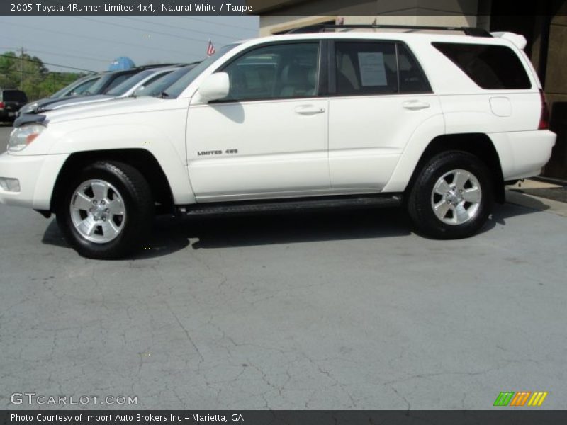 Natural White / Taupe 2005 Toyota 4Runner Limited 4x4
