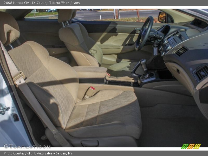 Taffeta White / Ivory 2008 Honda Civic LX Coupe