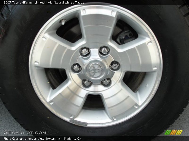 Natural White / Taupe 2005 Toyota 4Runner Limited 4x4