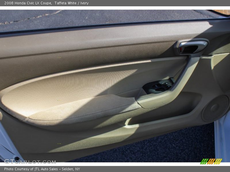 Taffeta White / Ivory 2008 Honda Civic LX Coupe