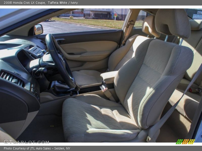 Taffeta White / Ivory 2008 Honda Civic LX Coupe