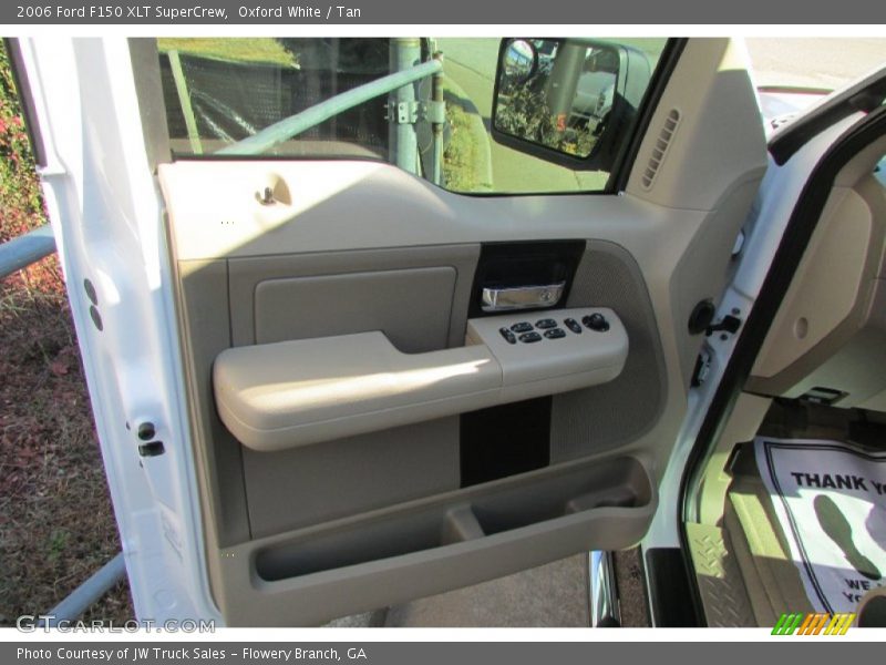 Oxford White / Tan 2006 Ford F150 XLT SuperCrew