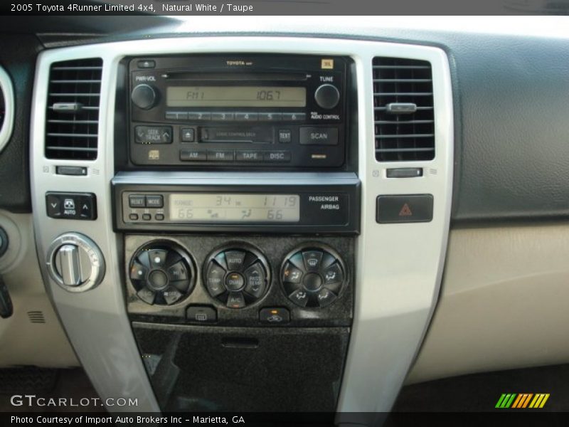 Natural White / Taupe 2005 Toyota 4Runner Limited 4x4