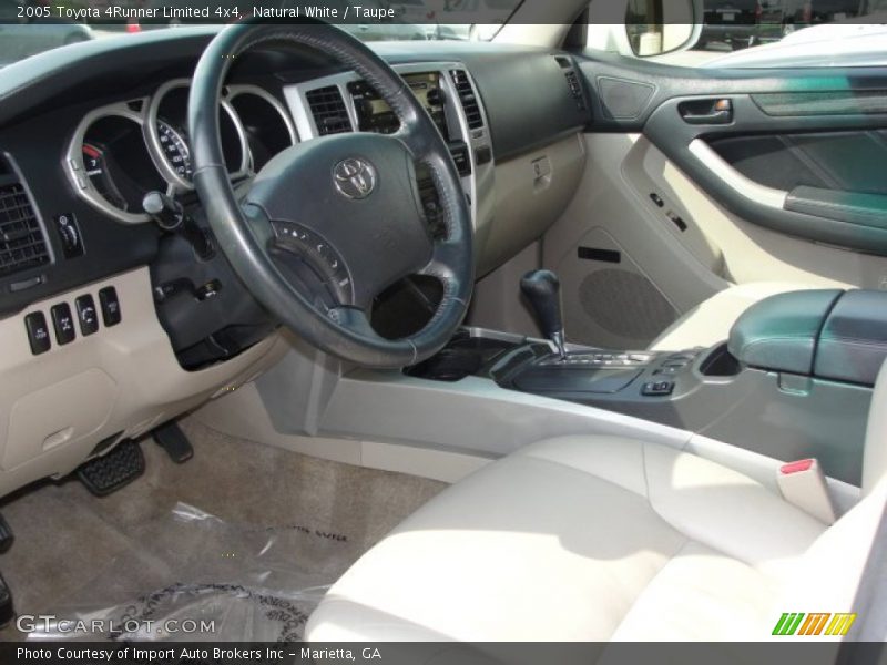 Natural White / Taupe 2005 Toyota 4Runner Limited 4x4
