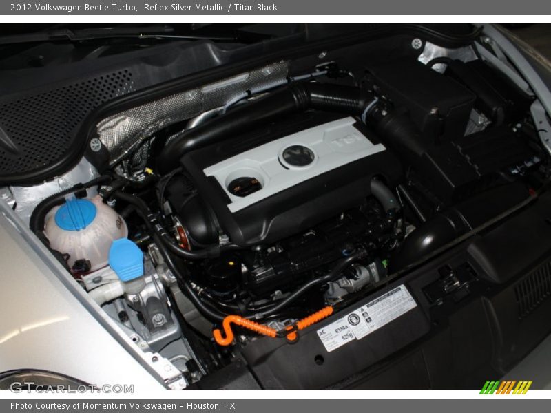 Reflex Silver Metallic / Titan Black 2012 Volkswagen Beetle Turbo