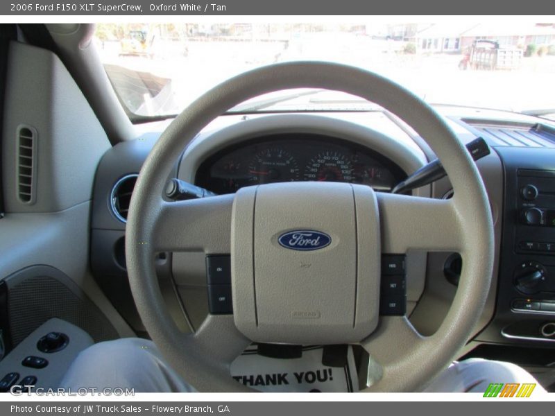 Oxford White / Tan 2006 Ford F150 XLT SuperCrew