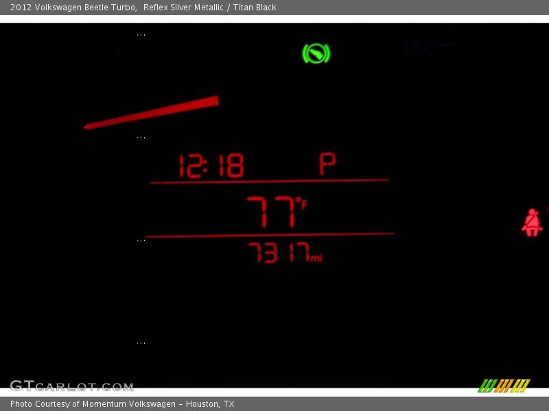 Reflex Silver Metallic / Titan Black 2012 Volkswagen Beetle Turbo