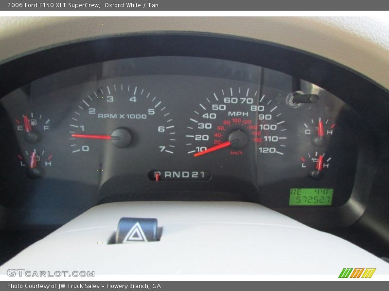 Oxford White / Tan 2006 Ford F150 XLT SuperCrew