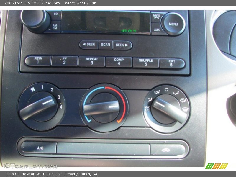 Oxford White / Tan 2006 Ford F150 XLT SuperCrew