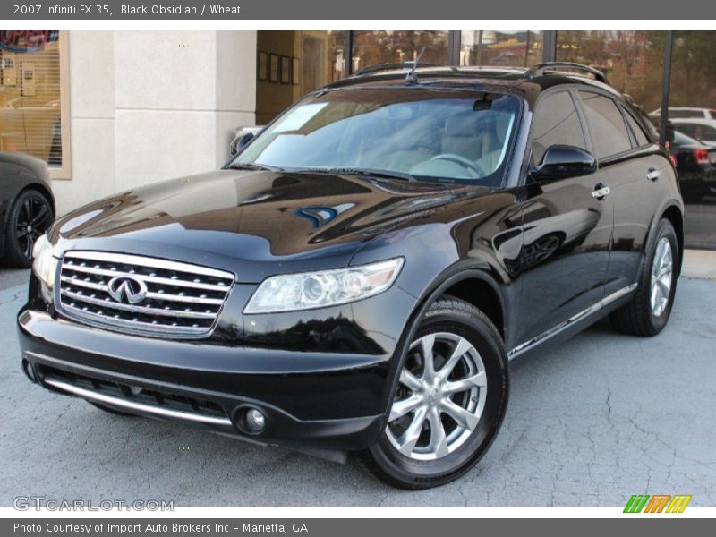 Black Obsidian / Wheat 2007 Infiniti FX 35