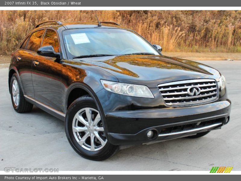 Black Obsidian / Wheat 2007 Infiniti FX 35