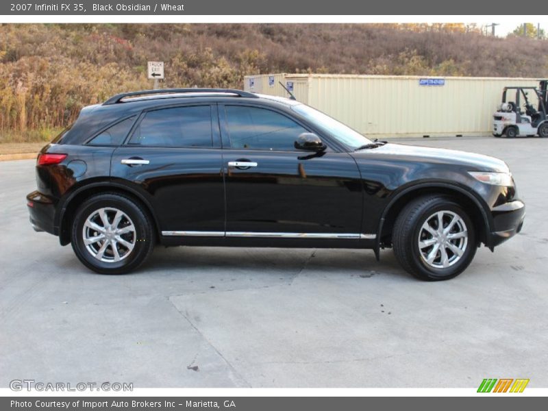 Black Obsidian / Wheat 2007 Infiniti FX 35