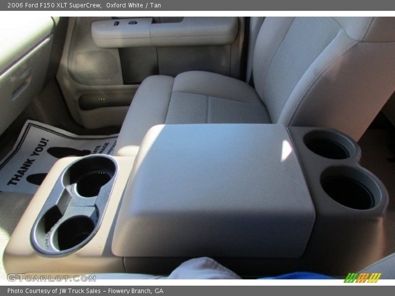 Oxford White / Tan 2006 Ford F150 XLT SuperCrew
