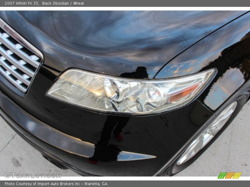 Black Obsidian / Wheat 2007 Infiniti FX 35