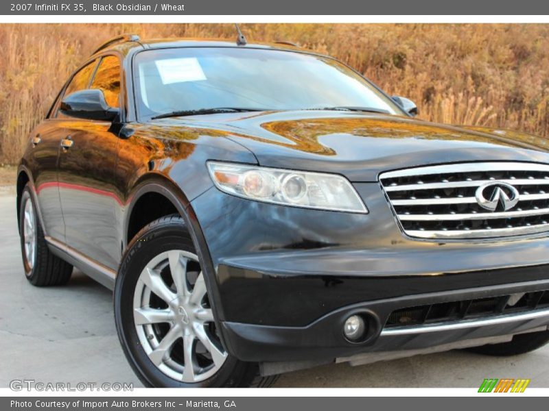 Black Obsidian / Wheat 2007 Infiniti FX 35