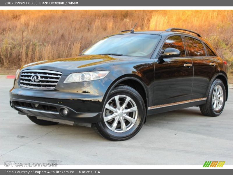 Front 3/4 View of 2007 FX 35